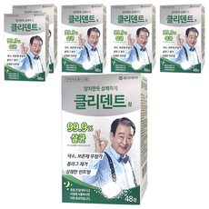 동아제약 클리덴트 정 틀니세정제, 48개입, 6개
