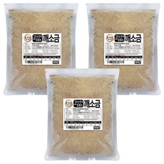 복이네먹거리 고소한 참깨 100% 깨소금, 1kg, 3개