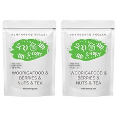 wooriga. 馬上吃的壓榨燕麥即食燕麥, 2個, 1kg