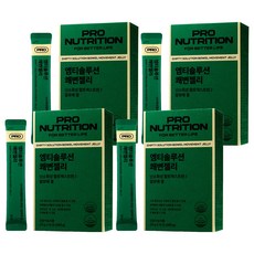 Pro Nutrition 暢通蘆薈果凍 蘋果口味, 14條, 20g, 4盒