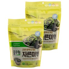 풀무원 간편 미역국거리 자른미역, 100g, 2개