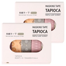 日常小窩感性紙膠帶, 2個, 款式 24
