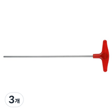 sunkey T型內六角扳手 長型 6 x 350 mm ST-6L, 3個