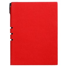 On-Maker可掛筆筆記本 A5, 紅色