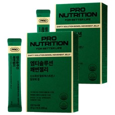 Pro Nutrition 暢通蘆薈果凍 蘋果口味, 14條, 20g, 2盒