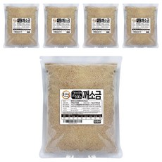 복이네먹거리 고소한 참깨 100% 깨소금, 1kg, 5개