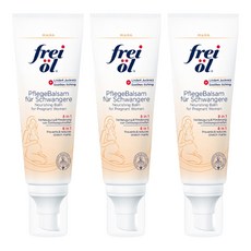 프라이웰 너리싱밤 포 그래그넌트 우먼 임산부 마사지 크림, 3개, 125ml