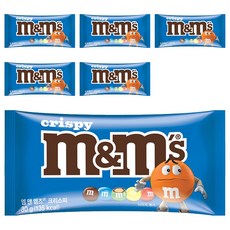 엠앤엠즈 크리스피 초콜릿, 30g, 6개