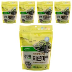 풀무원 간편 미역국거리 자른미역, 100g, 5개