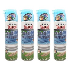 BlackPearl 黑珍珠 空調冷氣機銀離子抗菌清潔劑, 550ml, 4瓶