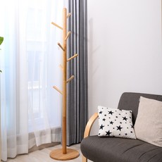 Iconic House簡約原木立式衣架, 淺木色