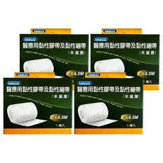 YASCO 昭惠 自黏彈性繃帶 2吋, 4個, 1個裝