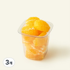 과일친구들 농협 껍질없는 오렌지, 300g, 3개, 1개입