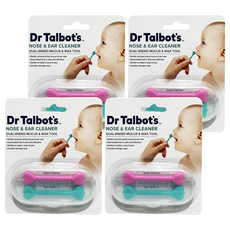 Nuby Dr Talbot's 耳鼻清潔棒 Girl 嬰幼兒專用安全棉花棒, 2支, 4盒