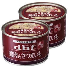 d.b.f 狗罐頭, 2個, 150g, 雞肉+地瓜