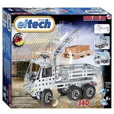 eitech 益智鋼鐵玩具 起重機卡車 C301 德國學校核准組裝玩具教材 激發兒童創造力與手動能力, 1個