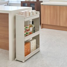 Changsin Living 昌信生活 3層可移動置物邊架, 灰色, 1個