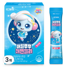 락피도 매일푸푸 쾌변젤리 15p, 225g, 3개
