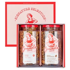 格蘭諾拉麥片屋簽名精選2種+購物袋, 1組