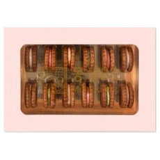 Mengxiang82 夢想 金幣牛軋餅組 4種各3塊入 72g+提袋, 1組