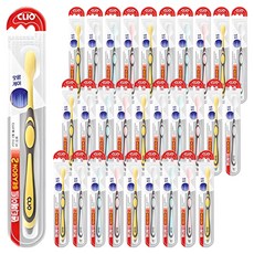 크리오 덴티메이트 시즌2 초극세모 칫솔, 24개입, 2개