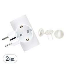 五星精密 T字型3孔多孔插座 PO2123 + 安全蓋3入組, 2套, 50cm