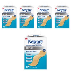 3M Nexcare 彈力蹦 未滅菌 2.5 x 7.2cm 12片 5盒