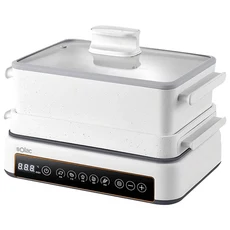 Solac多功能陶瓷電烤盤 3.5L大容量 不沾陶瓷塗層, SMG-020W