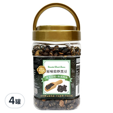 臻御行 原味焙炒黑豆-酥脆涮嘴的健康零食, 320g, 4罐