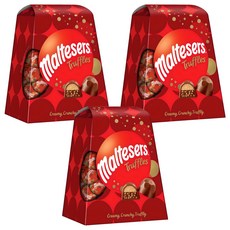 maltesers 麥提莎 松露型麥芽脆心巧克力, 200g, 3盒