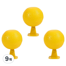 에버하우스 강력접착 초파리 트랩 끈끈이 옐로, 100g, 9개