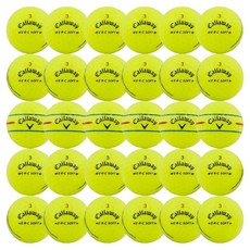 Callaway ERC Triple Track 彩色混合二手球 實惠型 42.67mm, 30個, 混合顏色