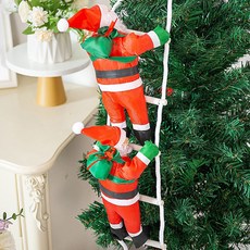 爬梯聖誕老人 聖誕節裝飾 2段, 1個, 聖誕老人