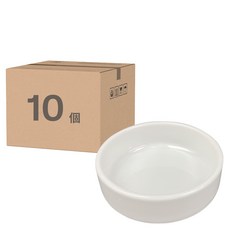 TATUNG 大同磁器 煙灰缸, 白色, 10個