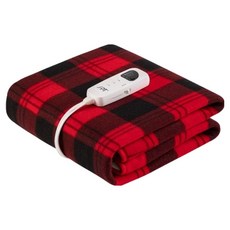 尚朋堂 微電腦雙人電熱毯, 130 x 160cm, 紅色 + 黑色