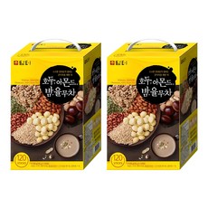 담터 호두아몬드 밤율무차, 18g, 120개입, 2박스