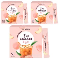 티젠 홍차 아이스티 복숭아, 5g, 50개입, 3개