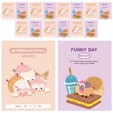 DADA Sosofun 國小筆記本 聯絡簿 寬格, 16個, 隨機出貨