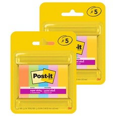 3M Post-it 利貼 標籤紙 670-5ASST-1, 500張, 2組