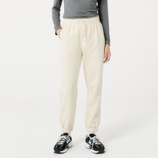 JAJU 여성용 기모 탄탄 브러시드 스웨트 조거 팬츠