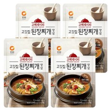 清淨園 烤肉店大醬湯醬料包，韓國道地風味, 130g, 4包