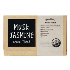 John's Blend 隨身香香片 8片, 茉莉麝香, 50g, 1盒