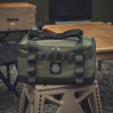 카즈미 필드 테트라 스토리지 캠핑 가방, 올리브카키, 1개