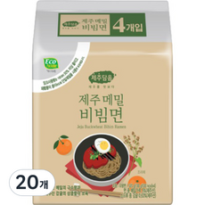 제주담음 제주 메밀 비빔면 130g, 20개