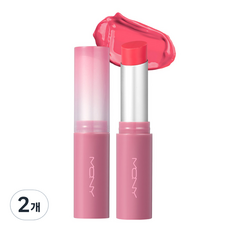 MACQUEEN NEWYORK 光澤融化唇膏, 2個, 3.5g, 04 芭蕾粉紅