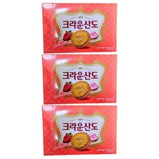 Crown Sando 草莓, 3個, 323g