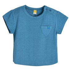 모이몰른 유아용 SOFT 포켓 골지 반팔 티셔츠 M242TSB91P