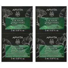 APIVITA 艾蜜塔 速效修護眼膜 含銀杏葉萃取物 消除黑眼圈和浮腫 亮膚修護保濕舒緩眼周 2ml, 2入, 2組