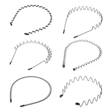 탐사 스프링 헤어밴드 6종 세트