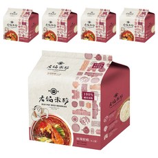 老鍋米粉 麻辣鮮蝦風味湯米粉, 60g, 4包, 5袋